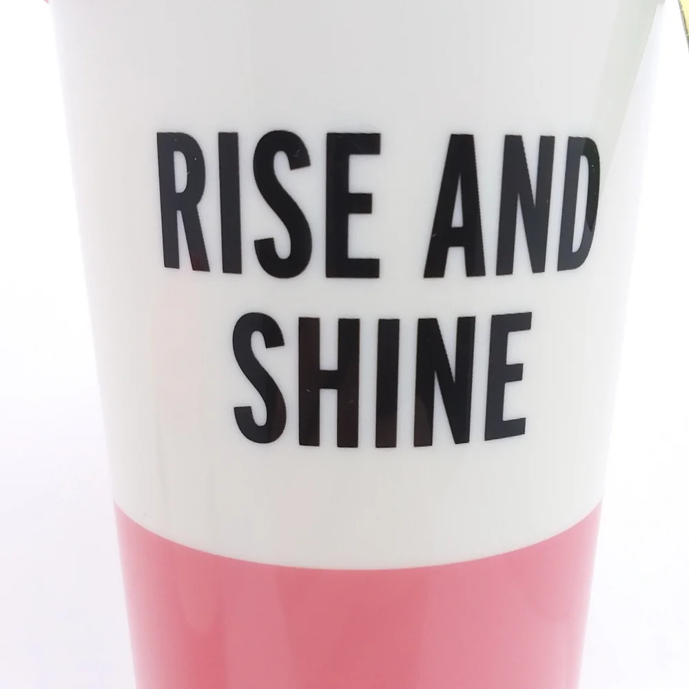 KATE SPADE Rise and Shine 16 oz Thermal Mug NWT - Picture 2 of 12